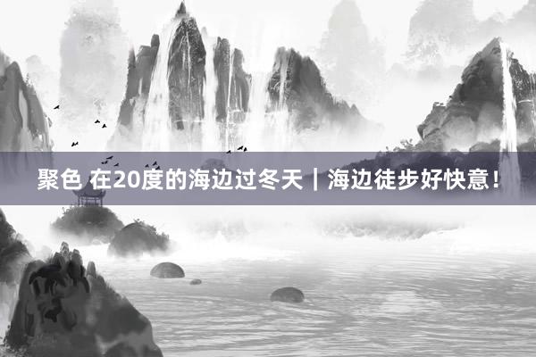 聚色 在20度的海边过冬天｜海边徒步好快意！