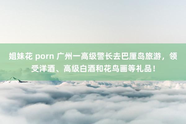 姐妹花 porn 广州一高级警长去巴厘岛旅游，领受洋酒、高级白酒和花鸟画等礼品！