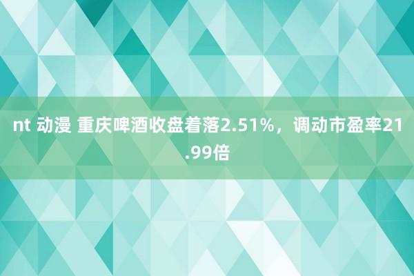 nt 动漫 重庆啤酒收盘着落2.51%，调动市盈率21.99倍